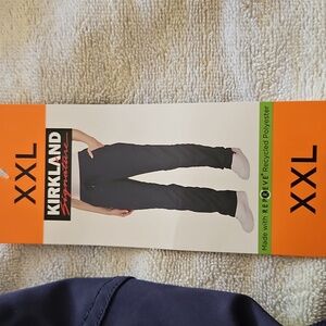 Kirkland Signature Ladies' Active Woven Pant Navy New With Tags Size XXL